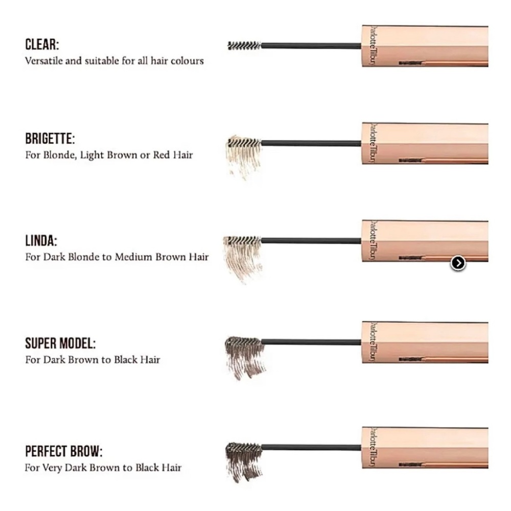 NEW Charlotte Tilbury Legendary Brows Eyebrow Gel Fair Brow - Picture 3 of 6